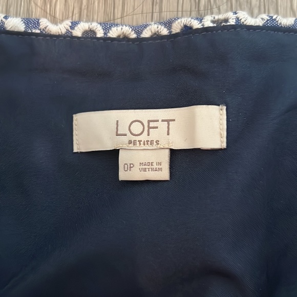 LOFT 0P Embroidered Skirt - Picture 2 of 2